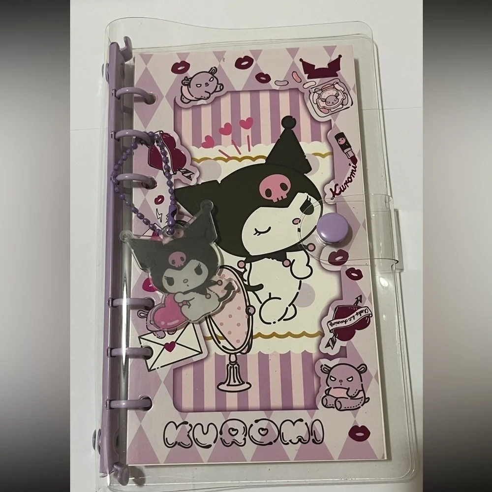 Kuromi Binder Style Notebook